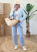 Blazer Milo ciel