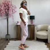 Pantalon Logan rose