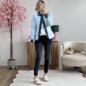 Jean skinny gris
