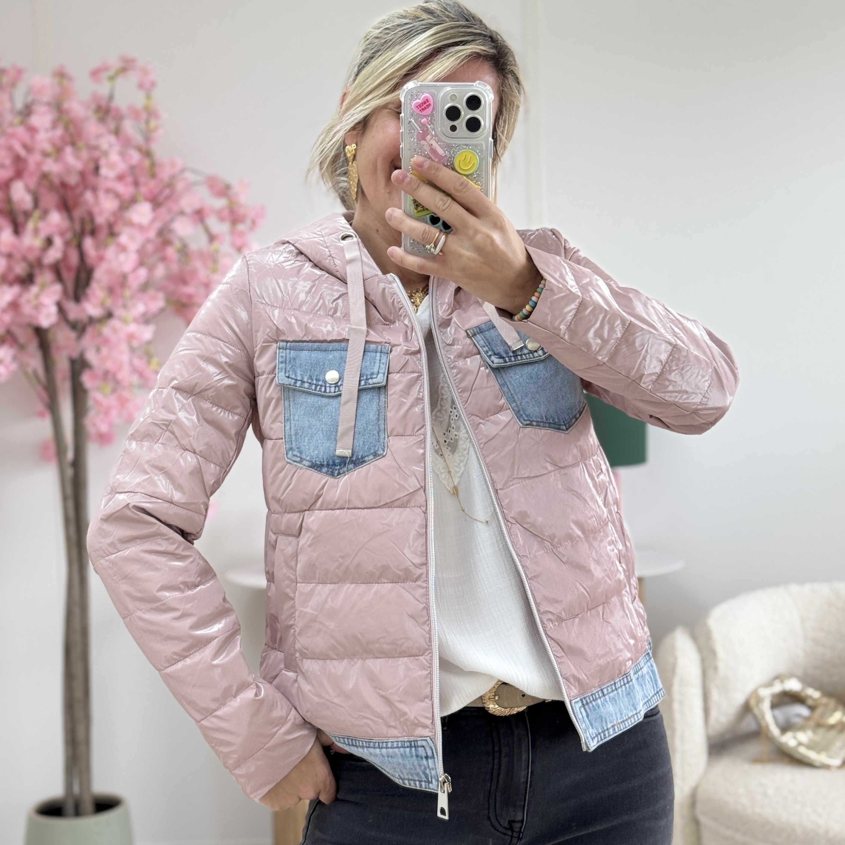 Veste Sandra rose