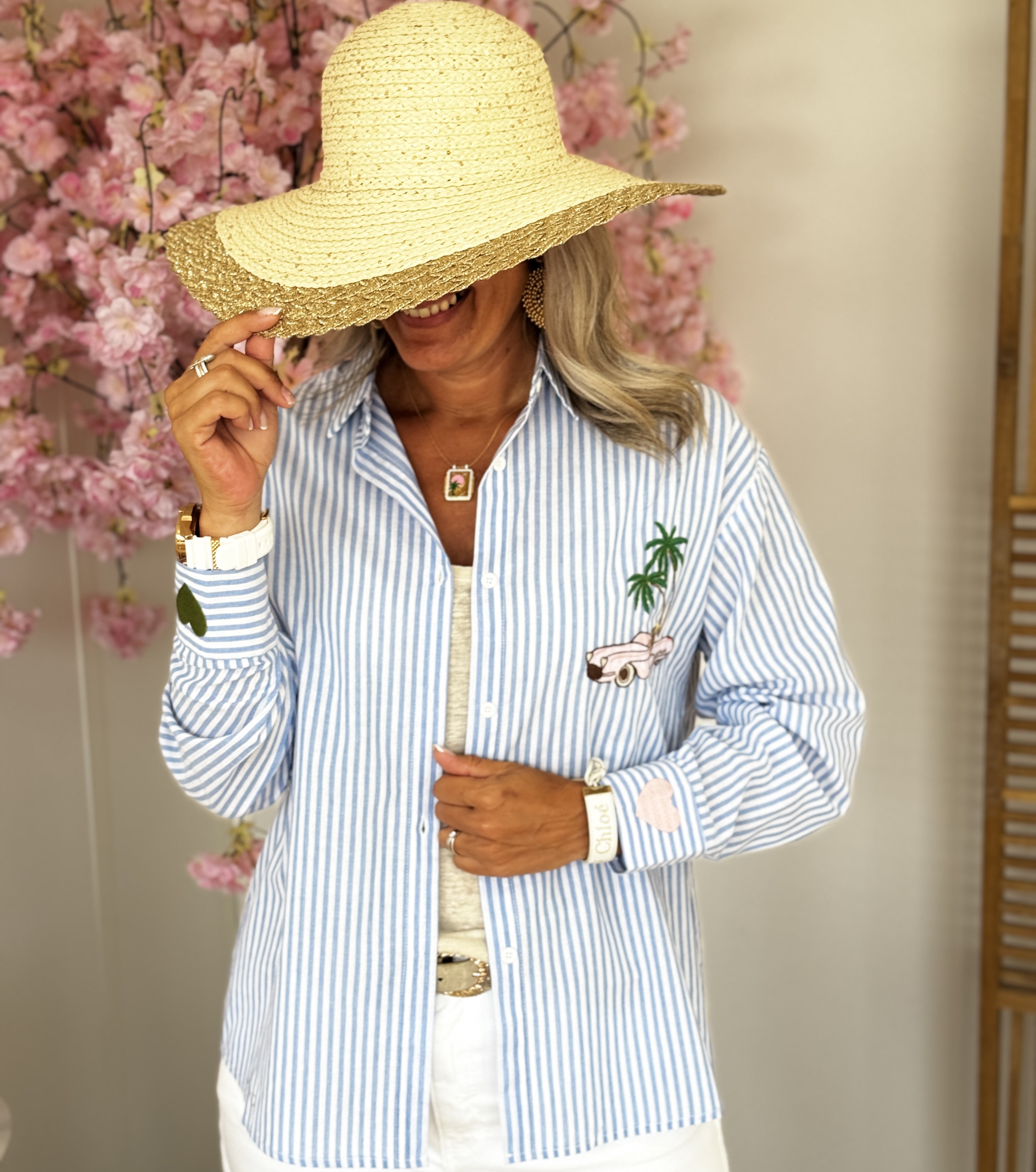 Chemise Lilou bleu