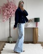 Paletot bleu foncé