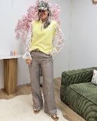 Pantalon Aurelia taupe