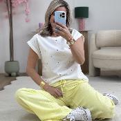 Pantalon Billy jaune (taille grand)