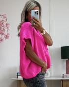Gilet Maddox rose fluo