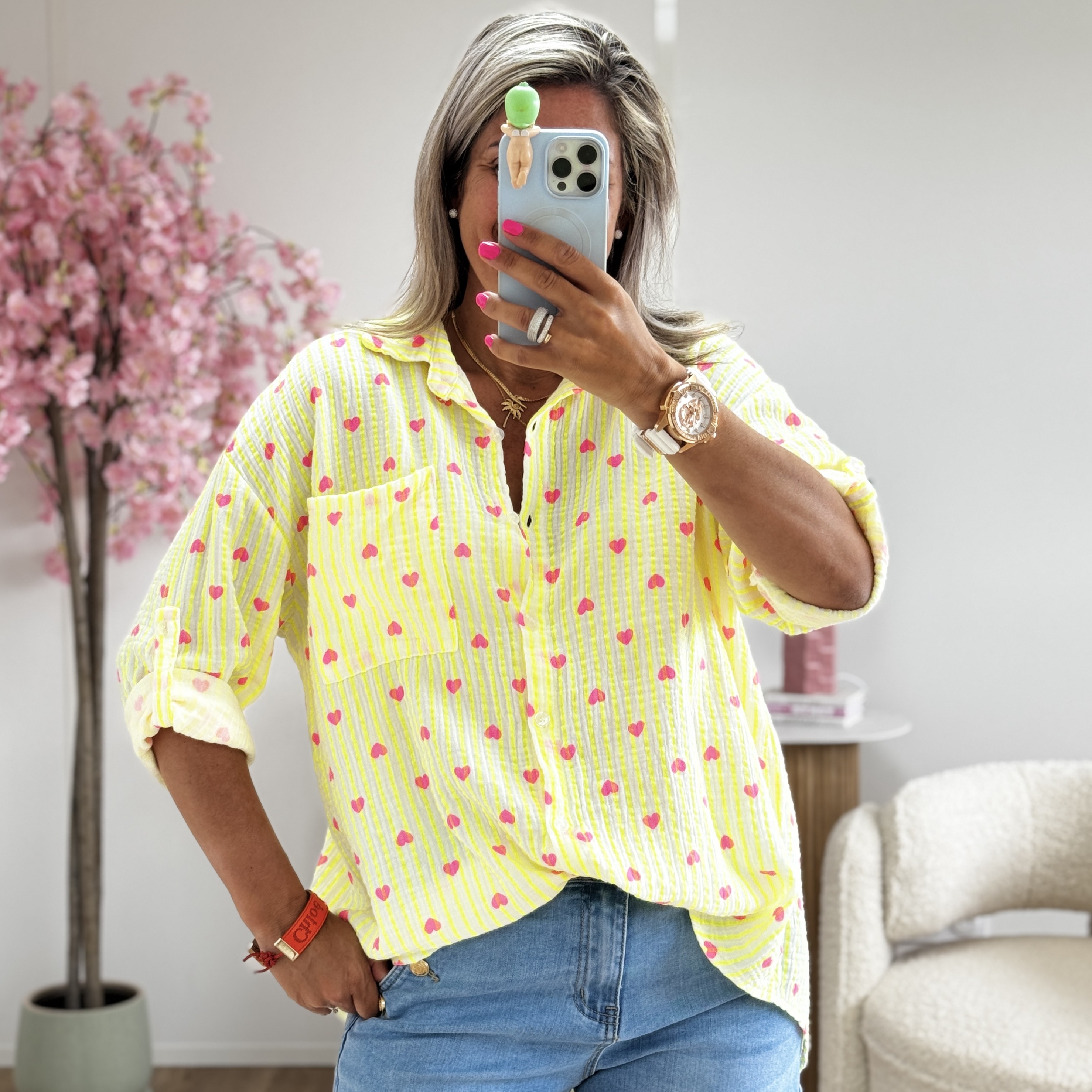 Chemise James jaune