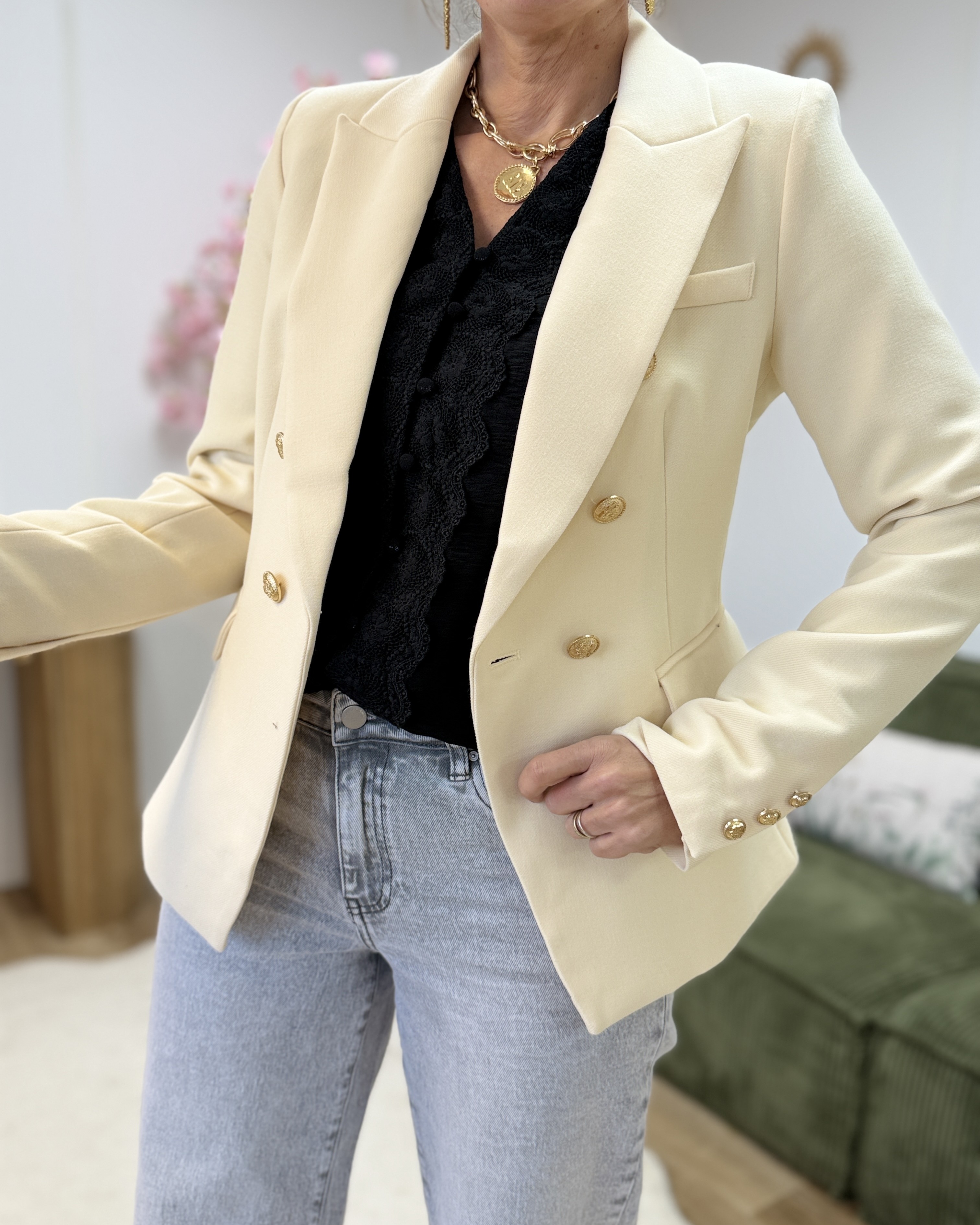 Blazer Camille ecru