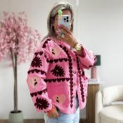 Veste Clara rose