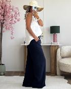 Pantalon Paula marine