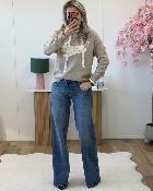 Pull à capuche love