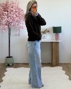 Pull col chemise