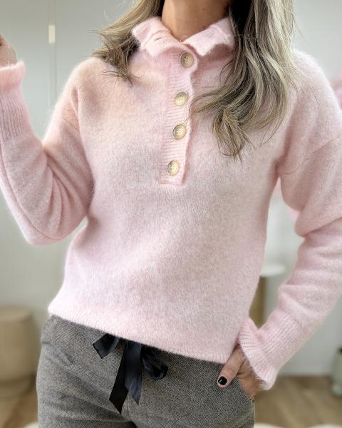 Pull Alix rose (du 34 au 40)