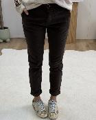 Chino velours marron