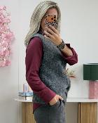 Pull Ronald gris