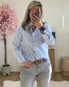 Chemise Gwladys bleue