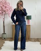 Chemise Alma coeurs rouges