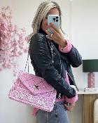 Sac matelassé rose