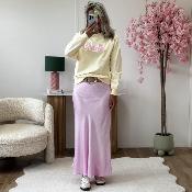 Sweat cherie jaune