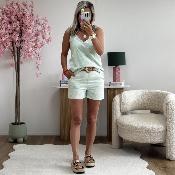 Top Louison vert