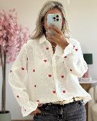 Chemise Wayne rouge