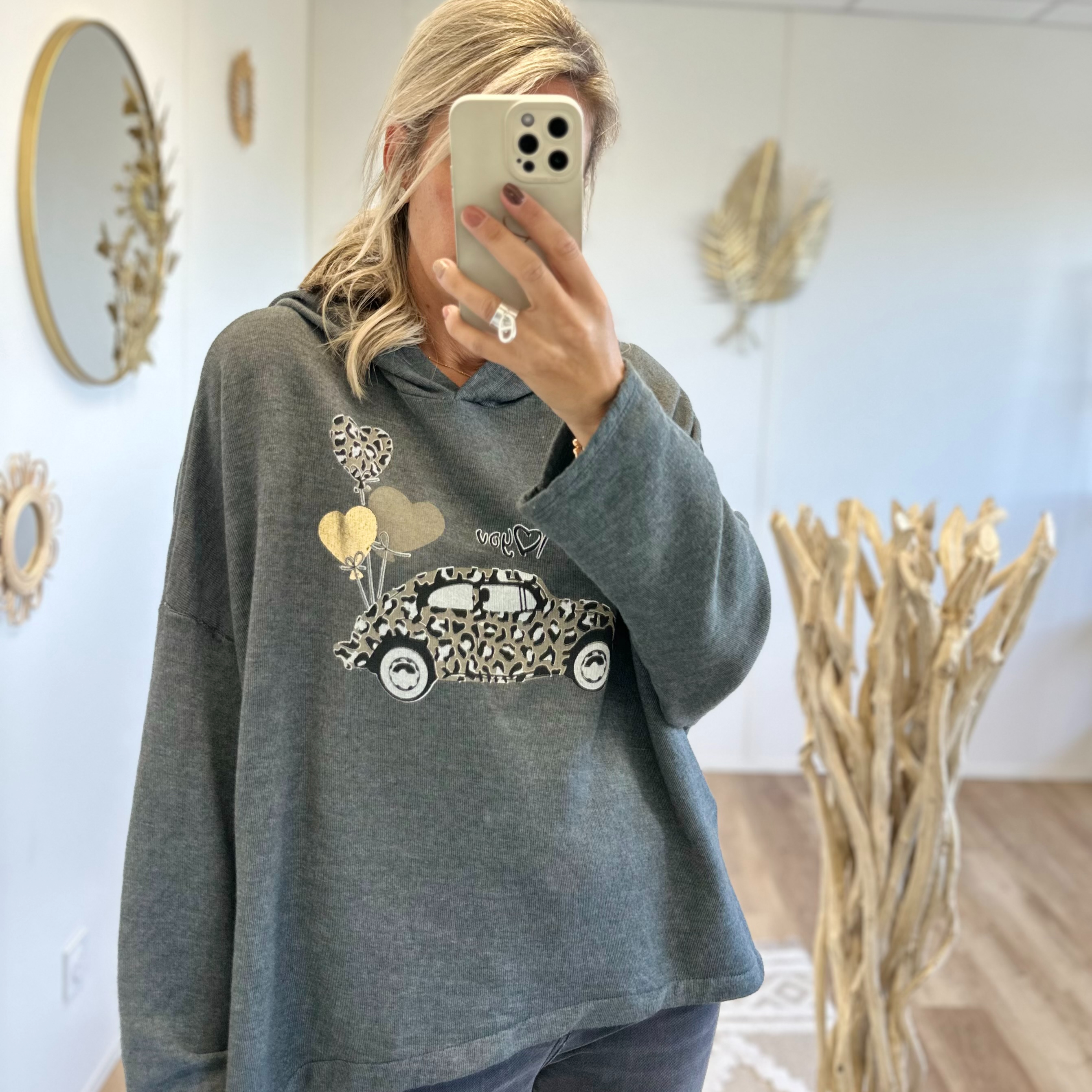 Sweat cocci gris