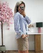 Chemise à lavallière 