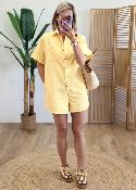 Combi short Dora jaune