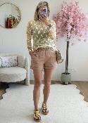 Top Malvina jaune