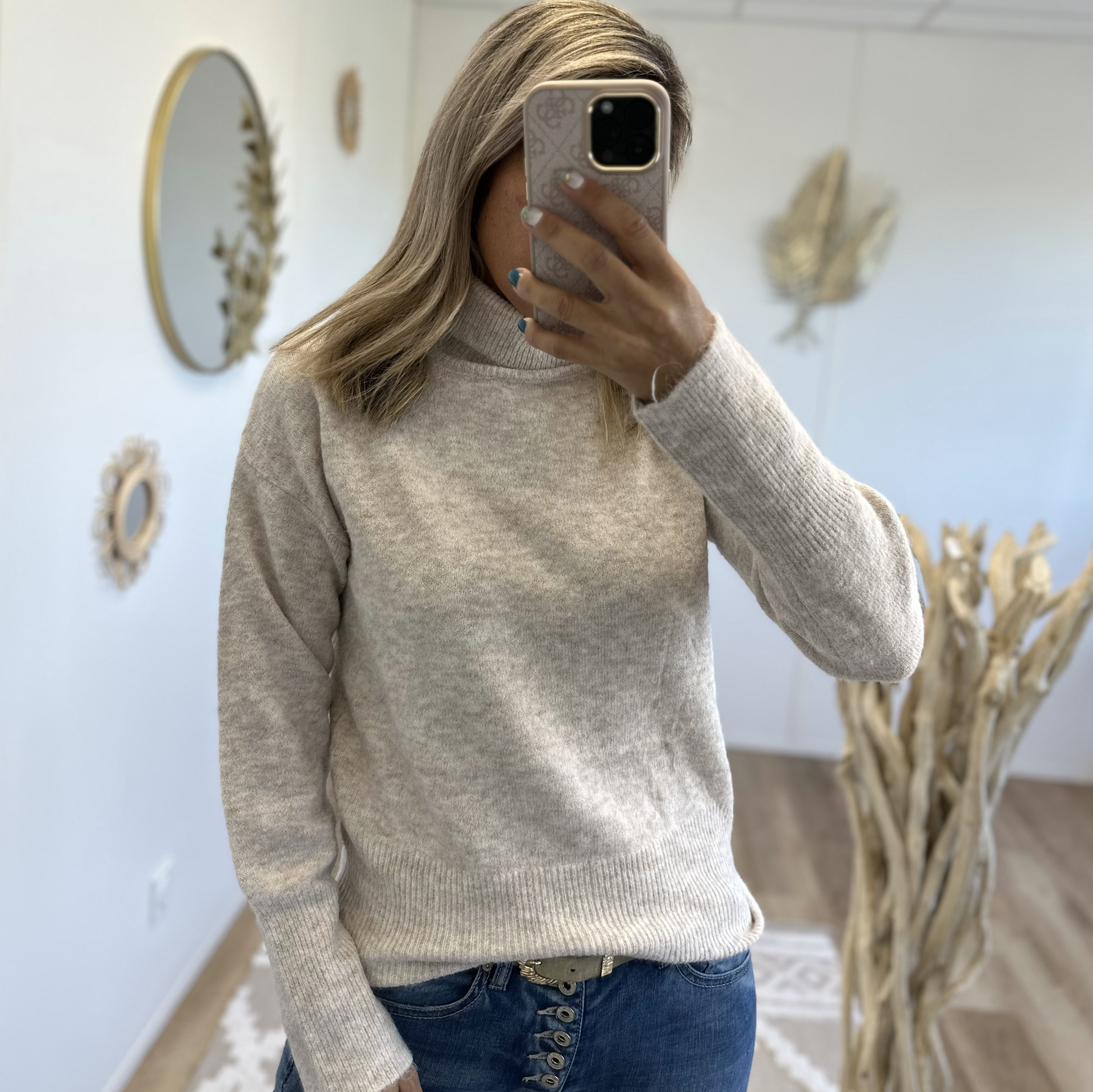 Pull Willow beige
