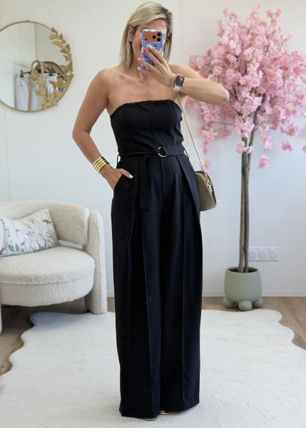 Combi bustier jeanne noir