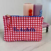 Pochette ma bichette rouge