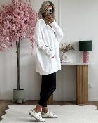 Pull Lison blanc
