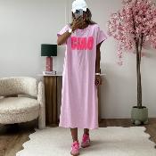Robe tee shirt Ciao rose