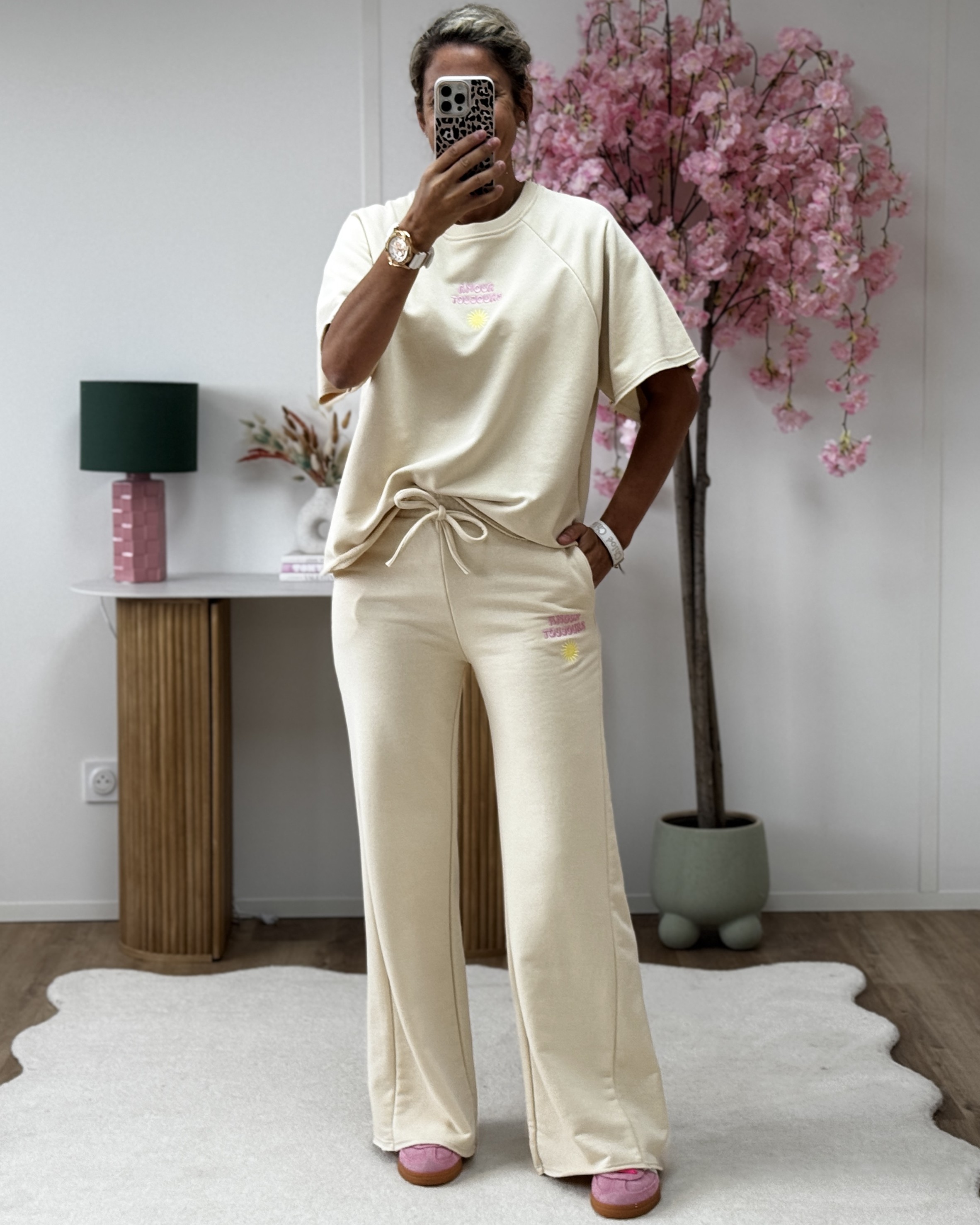 Ensemble Amour toujours beige