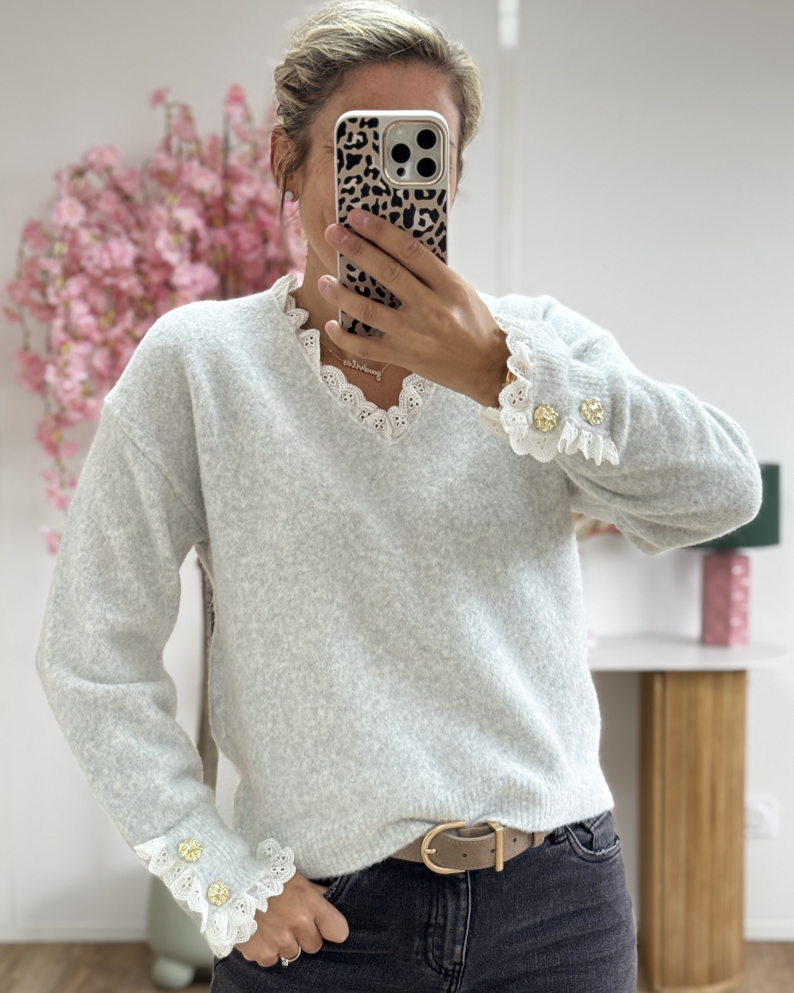Pull Esmee gris