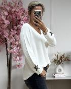 Pull Monica blanc