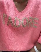 Pull J adore corail