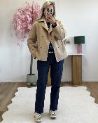 Manteau Douglas camel
