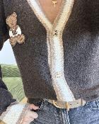 Gilet bear choco