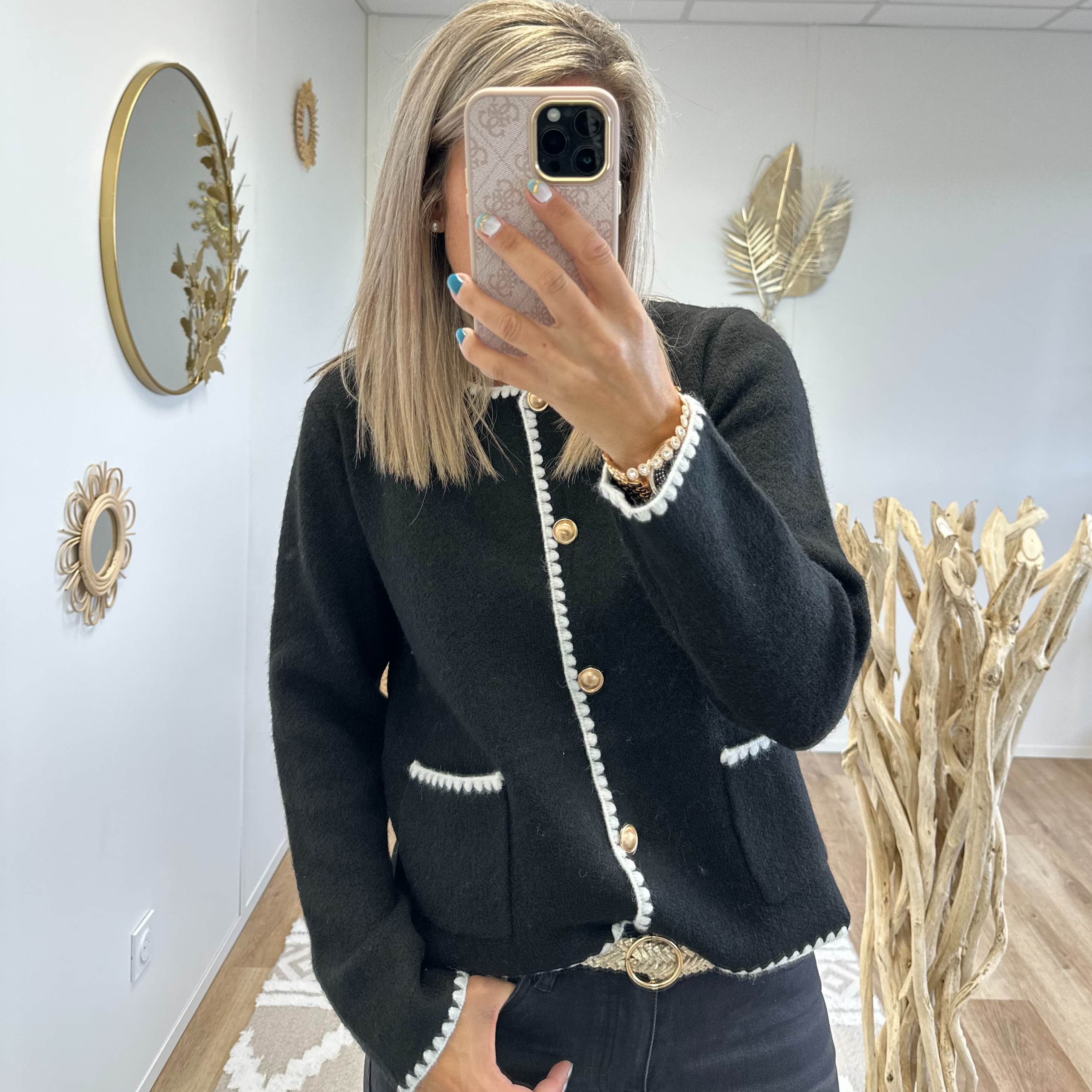 Gilet pull Clement noir