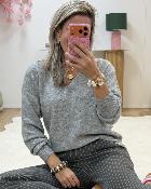 Pull Ingrid gris