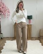 Pantalon Calixte beige