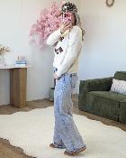 Pull amour is french beige