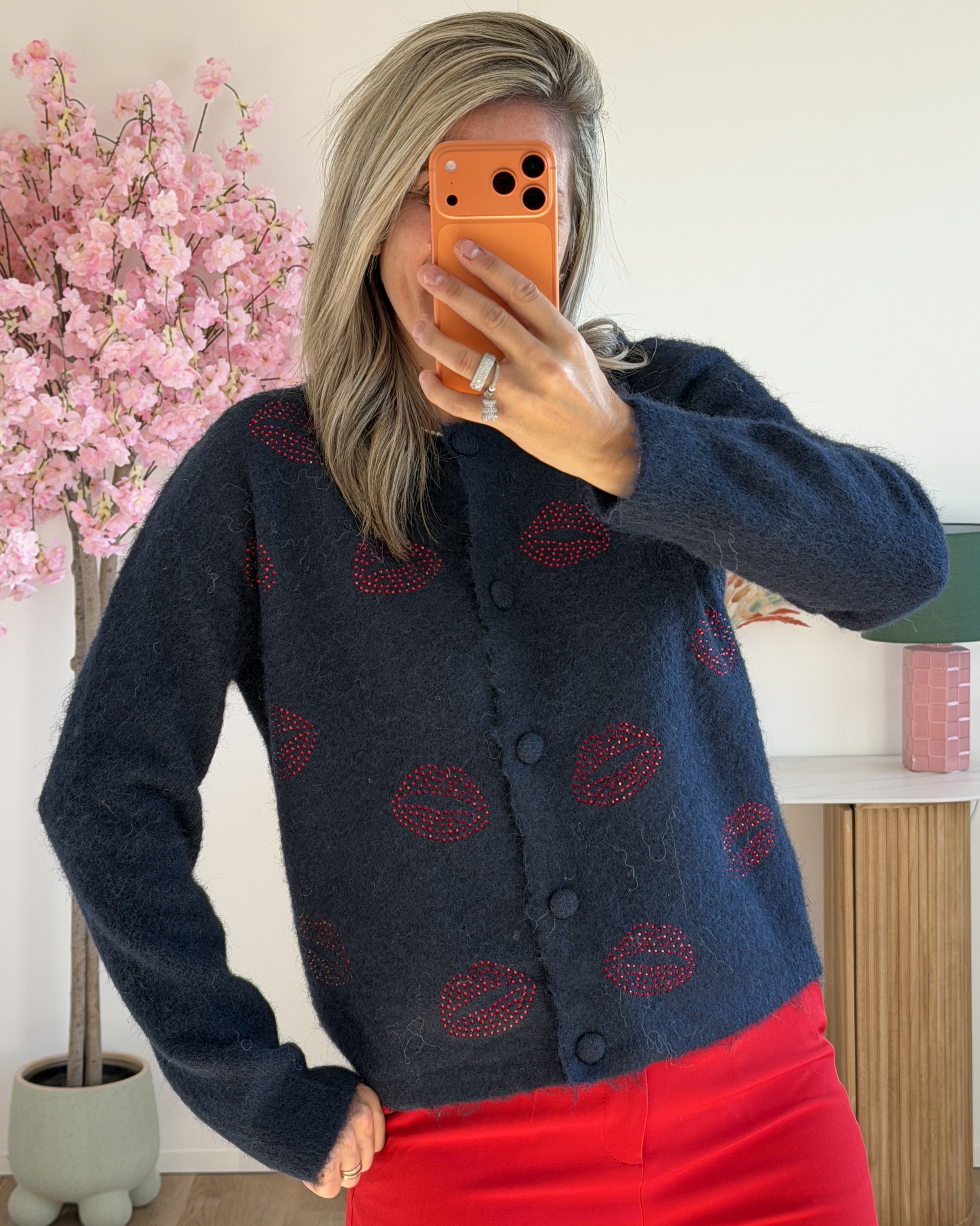 Gilet lips marine