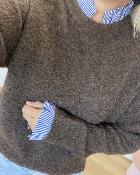 Pull col chemise