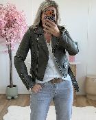 Perfecto kaki delavé