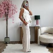 Pantalon Daryl beige