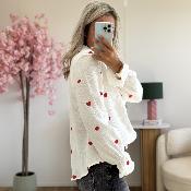 Chemise Wayne rouge
