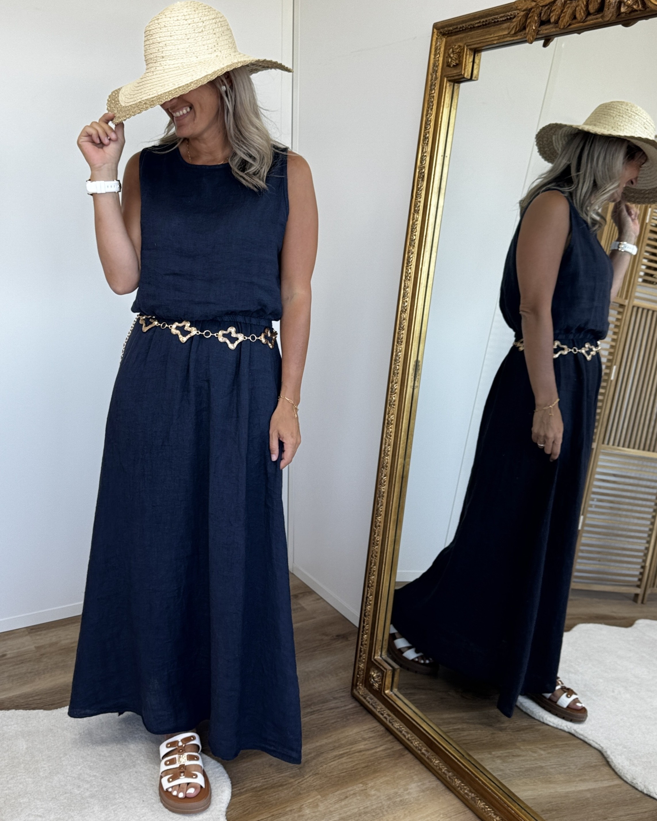 Ensemble Cheryl marine
