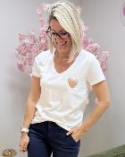 Tee shirt Kelsey blanc